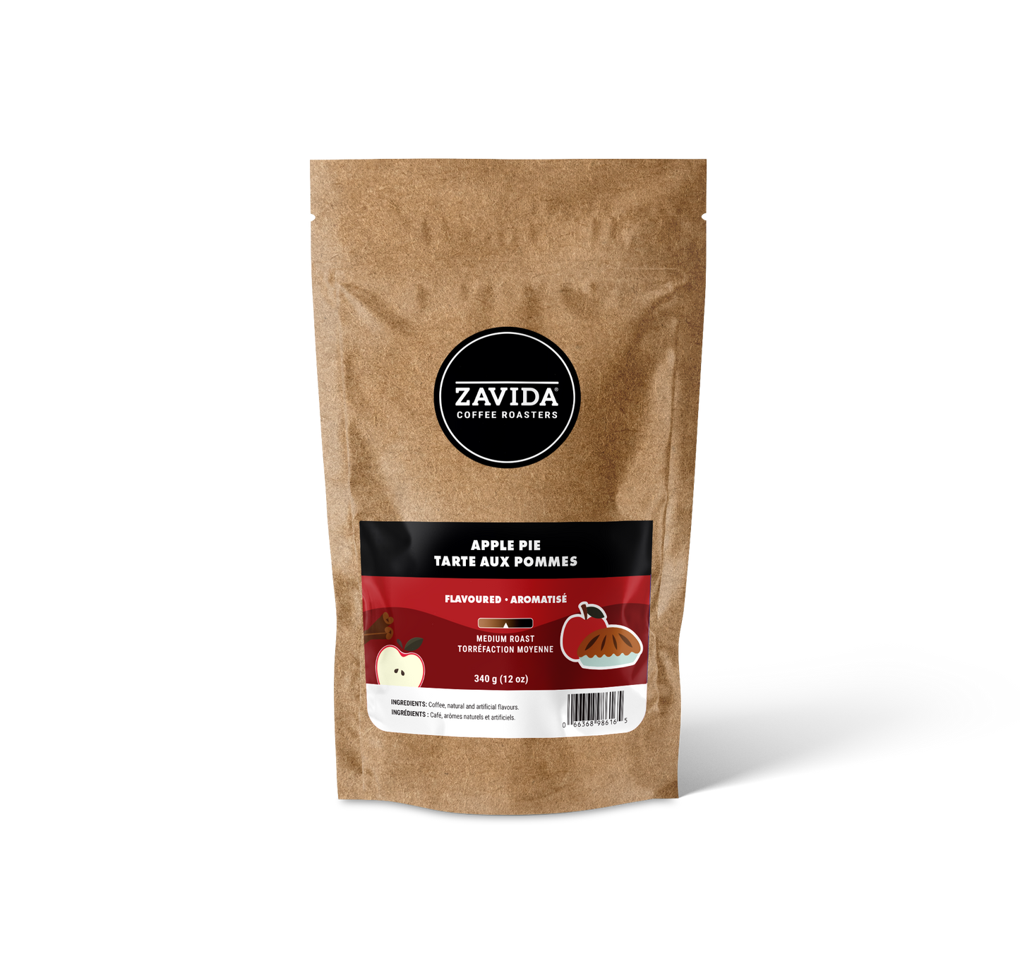 Kaffee Zavida Apple Pie - 340g Bohnen