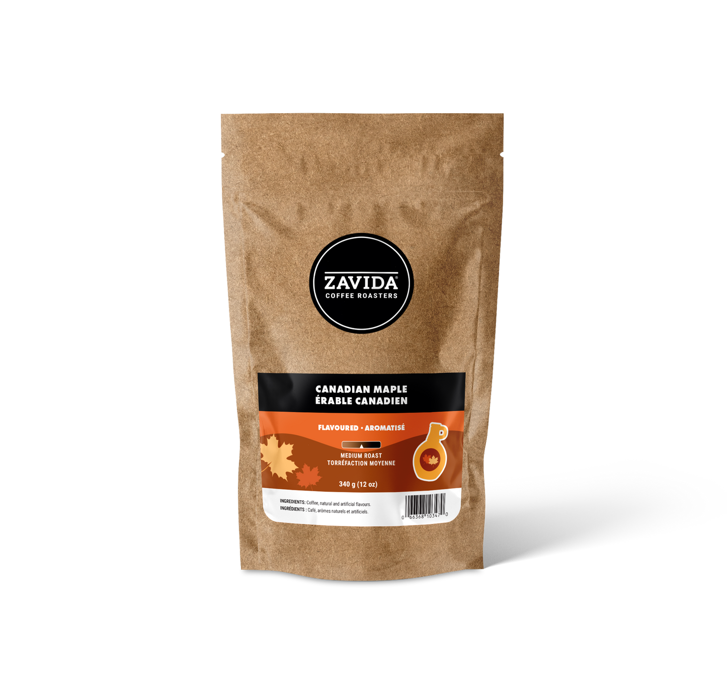 Kaffee Zavida Canadian Maple - 340g Bohnen