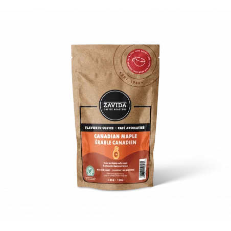 Zavida Canadian Maple Coffee - 340g whole bean