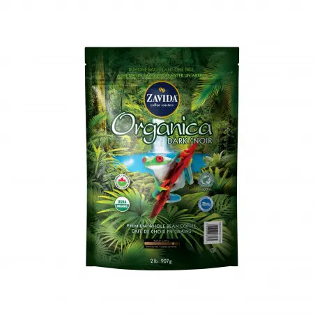 Cafea Zavida Organica Rainforest Alliance - 907g boabe