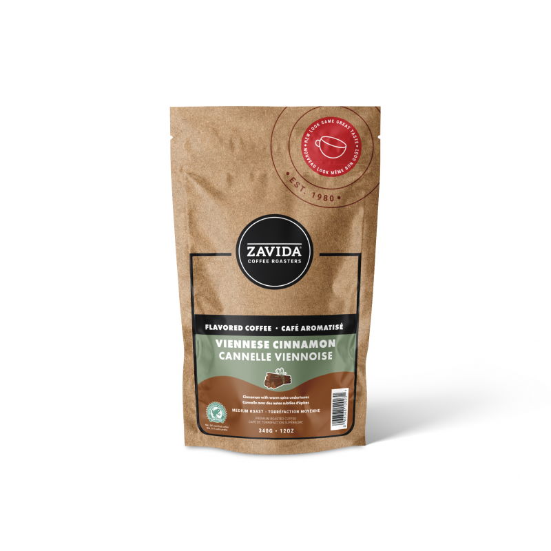 Cafea Zavida Viennese Cinnamon - 340g boabe