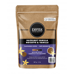 Cafea Zavida Hazelnut Vanilla - 907g boabe