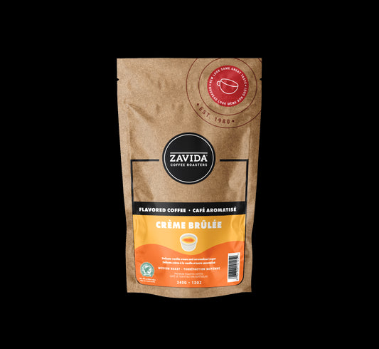 Zavida Crème Brûlée Coffee - 340g whole bean