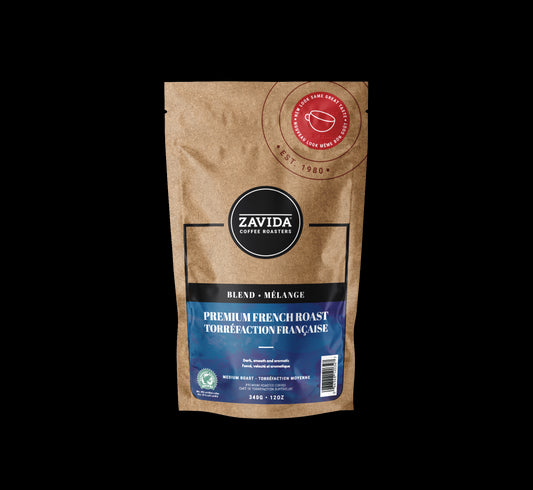 Zavida French Vanilla Coffee - 340g whole bean