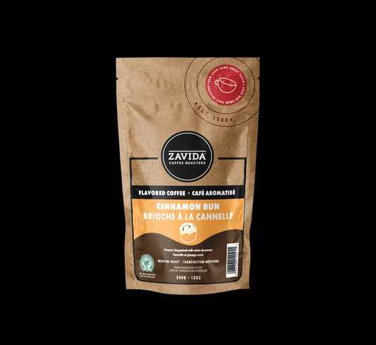 Zavida Cinnamon Bun Coffee - 340g whole bean