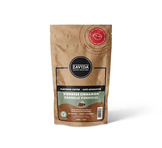 Cafea Zavida Viennese Cinnamon - 340g boabe