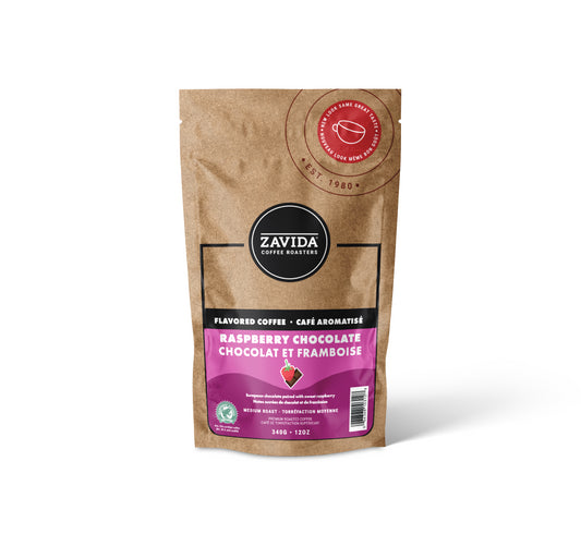 Café Zavida Raspberry Chocolate - 340g grains