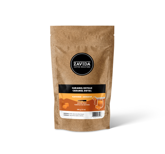 Kaffee Zavida Caramel Royale - 340g Bohnen