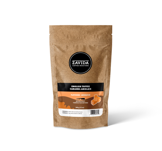 Kaffee Zavida English Toffee - 340g Bohnen