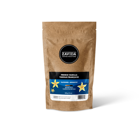 Kaffee Zavida French Vanilla - 340g Bohnen