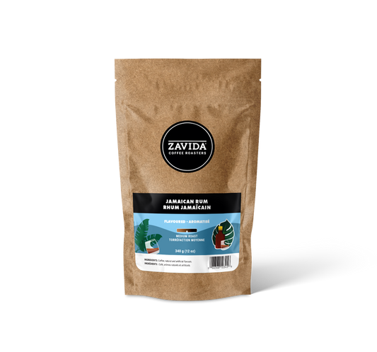 Kaffee Zavida Jamaican Rum - 340g Bohnen
