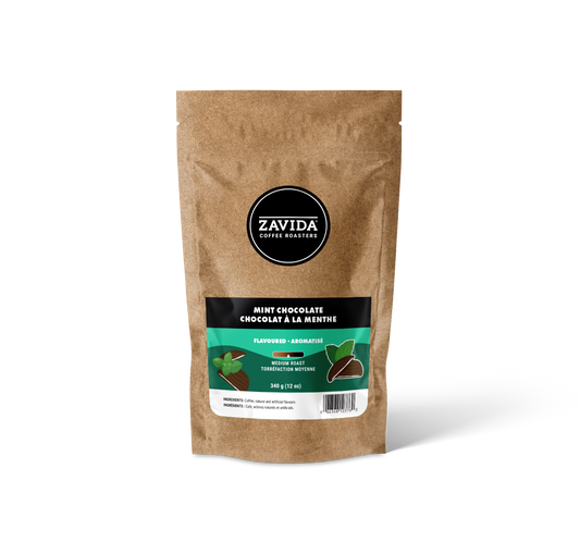 Kaffee Zavida Minz-Schokolade - 340g Bohnen