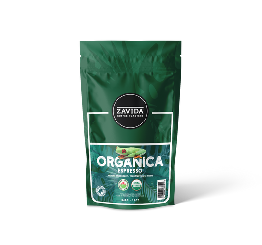 Kaffee Zavida Organica Rainforest Alliance Espresso - 340g Bohnen