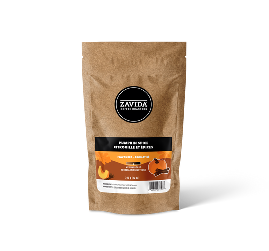 Kaffee Zavida Pumpkin Spice - 340g Bohnen